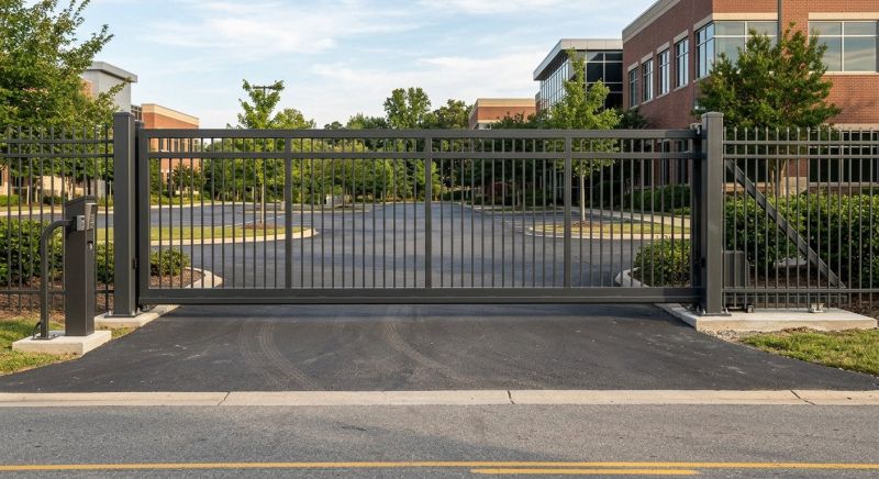 Commercial Gate Installation in Annapolis, MD