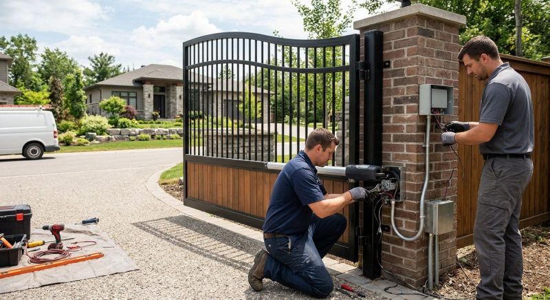 Electronic Gate Installation in Cary, NC