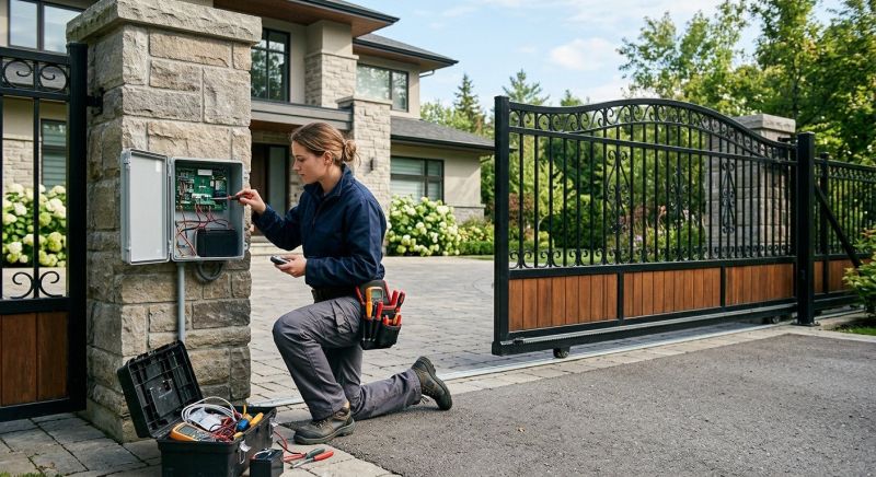 Control Gate Installation in Naperville, IL